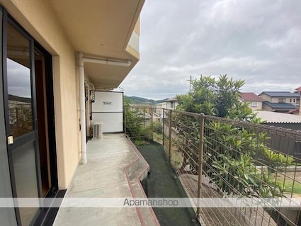 ハグネストＡ・Ｂ[2DK/49.7m2]のバルコニー