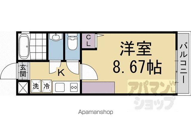 仮)フラッティ鳥居前町の間取り写真
