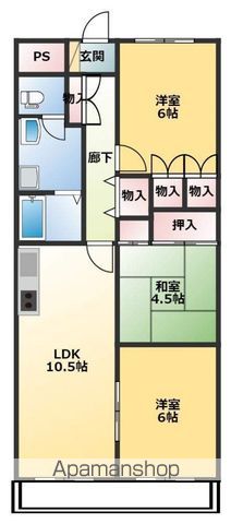 モルシェラ壱番館の間取り写真