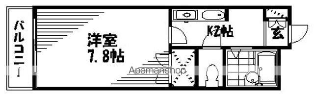 ユースパレス土井の間取り写真