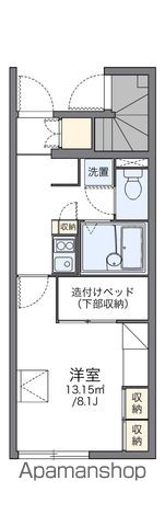 【レオパレス富光Ⅱの間取り】