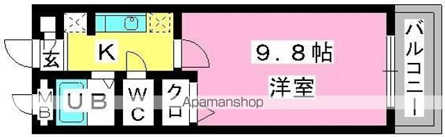 エランドール谷の間取り写真
