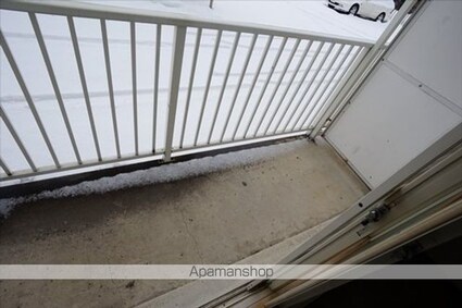 クローバーズマンションブリッジ２４[1DK/26.4m2]のバルコニー