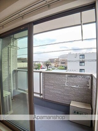 リオン　Ｂ[1K/26.93m2]のバルコニー