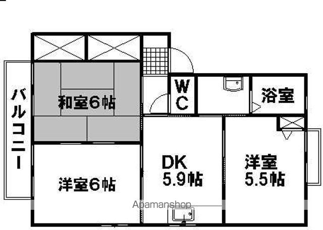 ヴィラシーン 弐番館の間取り写真