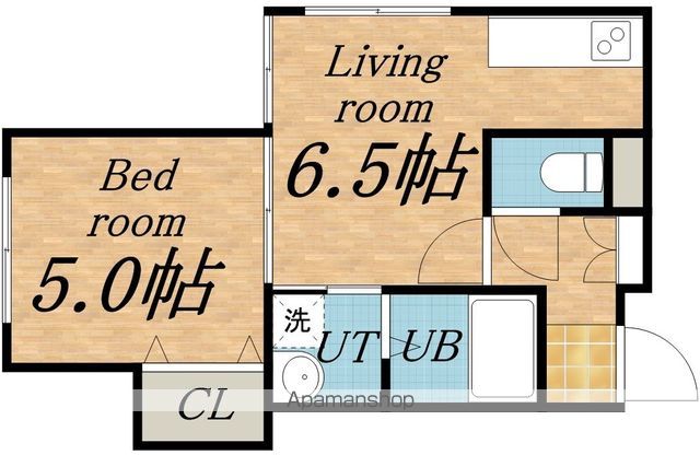 FLATS LIDO菊水の間取り写真