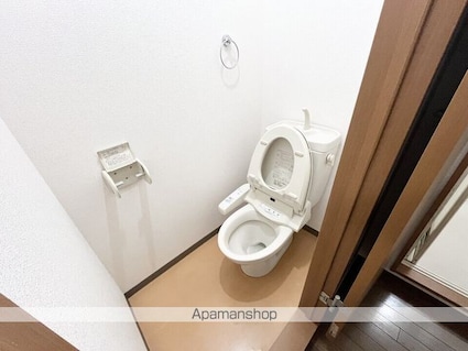 滋賀県長浜市中山町[1K/28.95m2]のトイレ