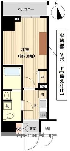 オーキッドレジデンス上野 1404 ｜ 東京都台東区北上野２丁目18-2（賃貸マンション1K・14階・25.92㎡） その2