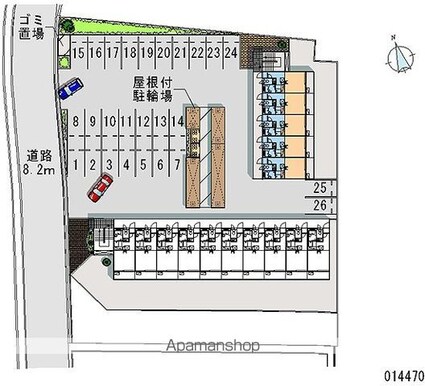 レオパレスＡＲＫ弐番館[1K/20.28m2]のトイレ