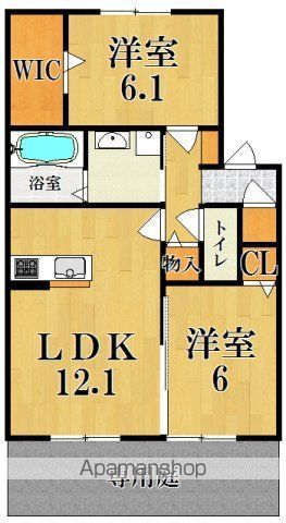 セレーノみあとの間取り写真