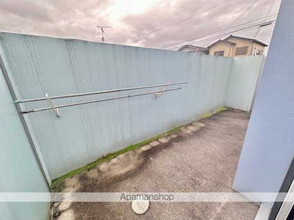 クイーンパレス[2DK/58.41m2]のバルコニー