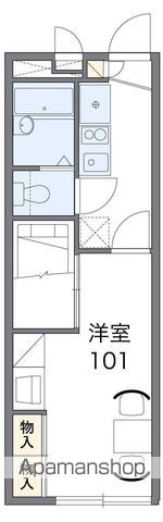 レオパレス南江戸の間取り写真