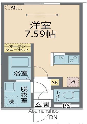 カインドネス小田急相模原VIIIの間取り写真