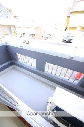 ログラール１[1R/17.75m2]のバルコニー