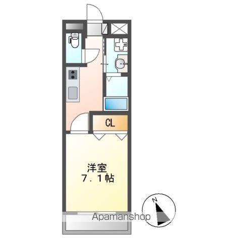 【京成大久保マンションアパートの間取り】