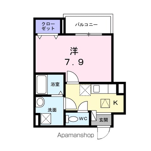 ヒカルサ京都北山栗栖Iの間取り写真