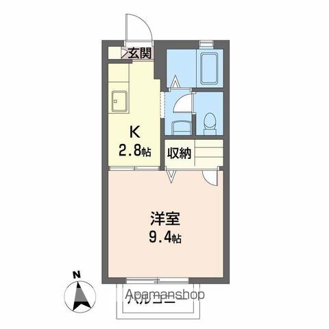 プラージュの間取り写真