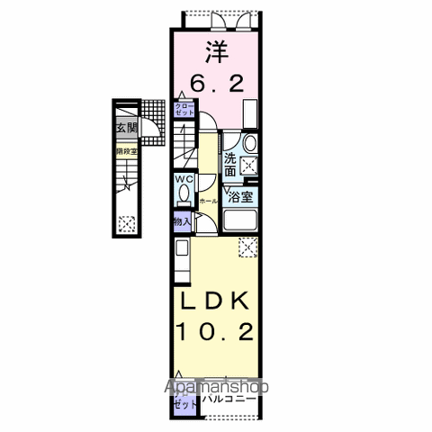 同じ建物の物件間取り写真 - ID:212046964963