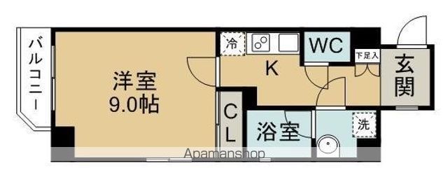 しゃとれ新寺の間取り写真
