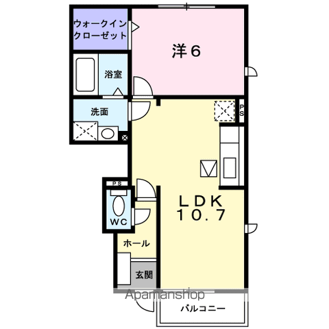 アレーナIの間取り写真