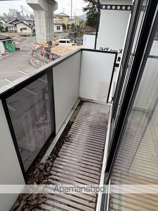 広島県広島市安佐南区緑井８丁目[2K/44.7m2]のバルコニー