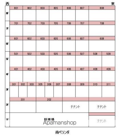 Ｍａｙｆａｉｒ南江戸Ｐｒｅｍｉｕｍ[3LDK/70.13m2]の配置図