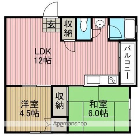 桜井ハイツの間取り写真