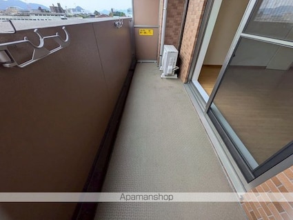 広島県広島市南区翠５丁目[1K/27.94m2]のバルコニー