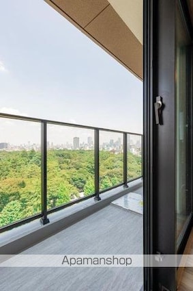 ジオエント白金台[2LDK/60.47m2]のバルコニー