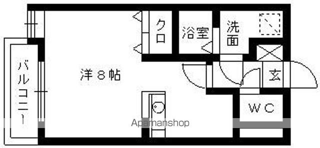 【アクアシティ大濠公園の間取り】