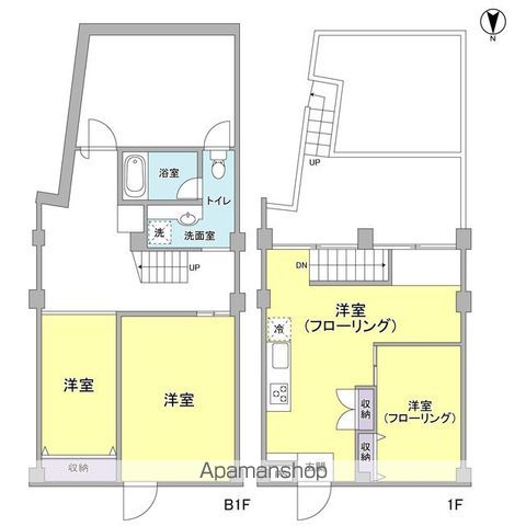 元住吉アートフラッツの間取り写真