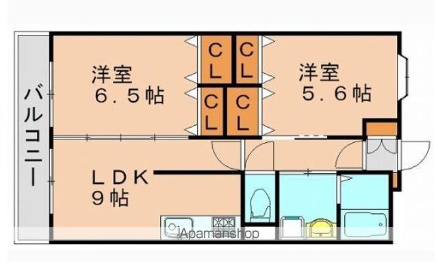 レジデンス・ラ・ウィルの間取り