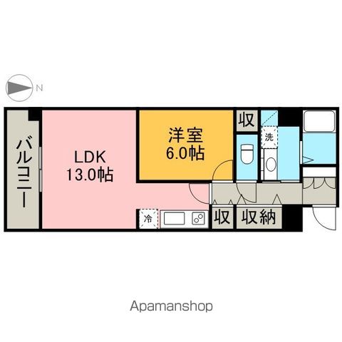 オレンジスクエアの間取り写真