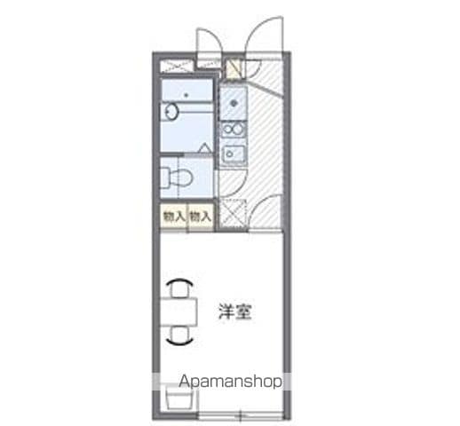 レオパレス小金井公園の間取り写真