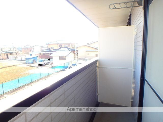 マツシマⅠ[1K/23.18m2]のバルコニー