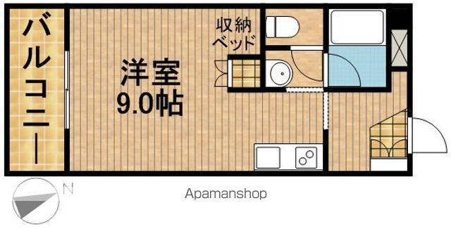 シャンブルYOSHIMIの間取り写真