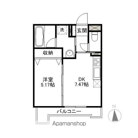 あさひレジデンス表町の間取り写真