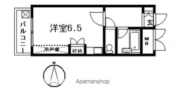 ハイソサエティ宝町の間取り写真