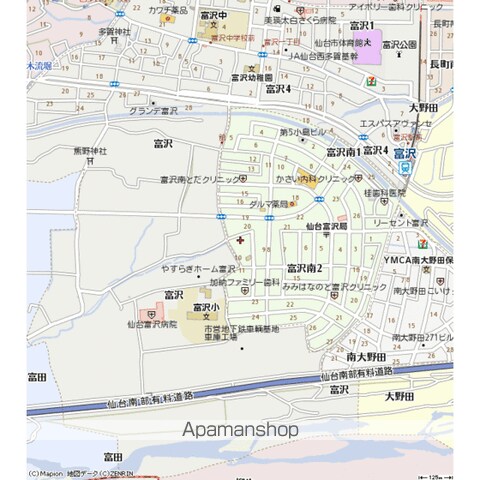 アヴァンセ富沢南七番館の周辺写真