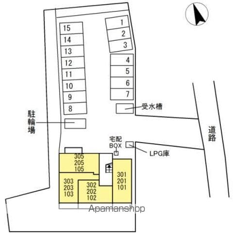 ＤーＲＯＯＭビーチルック 205 ｜ 岐阜県各務原市那加浜見町１丁目91-3（賃貸アパート1K・2階・30.70㎡） その23