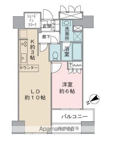 ウエストパークタワー池袋の間取り