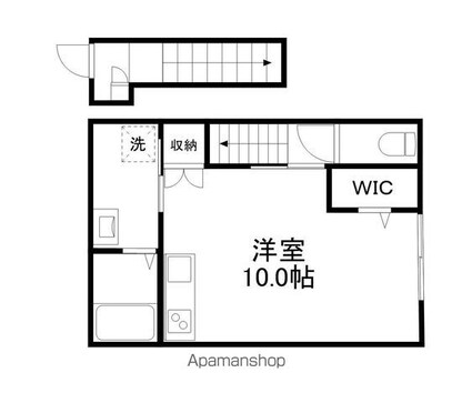 ＲＥＶＥ　ＮＡＫＡＹＡＢＵ[1R/29m2]の間取図