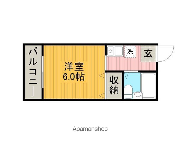 ファーストシティ橋本の間取り写真