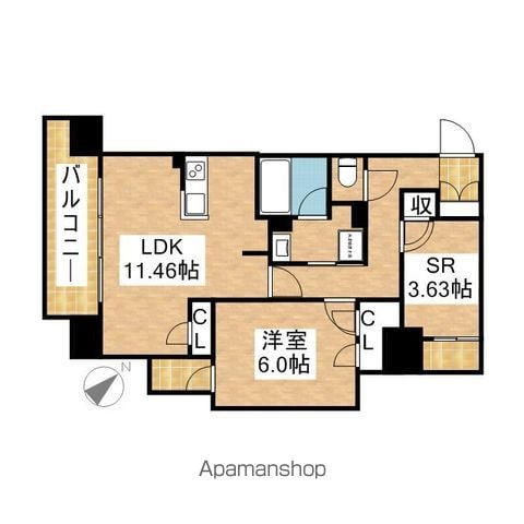 KAMIYA BLDG 東桜の間取り写真
