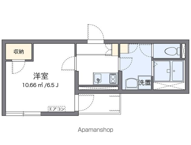 クレイノ清水せいわの間取り