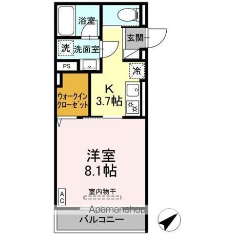 LUXE三ツ沢の間取り写真