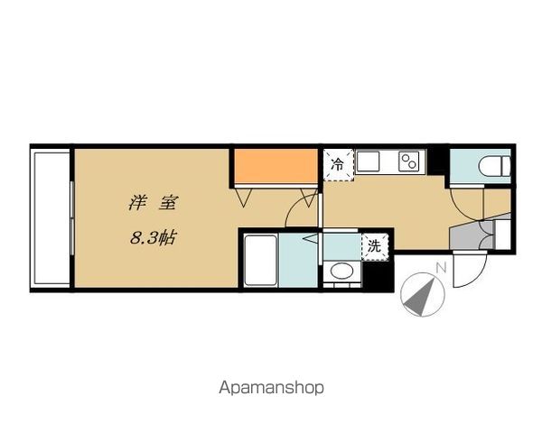 練馬区中村のマンションの間取り