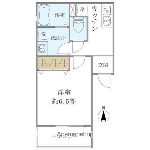 シナジーコート十三東の間取り写真
