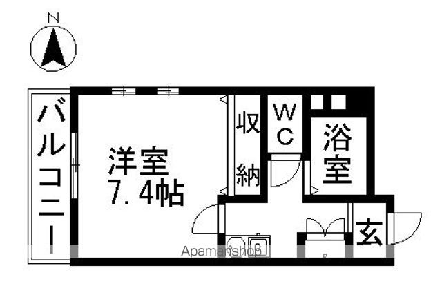 第6ビル和光の間取り写真