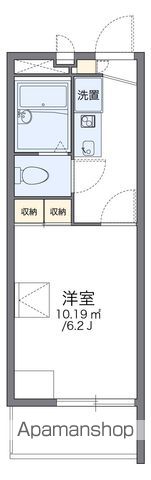 レオパレス小向さいわいの間取り